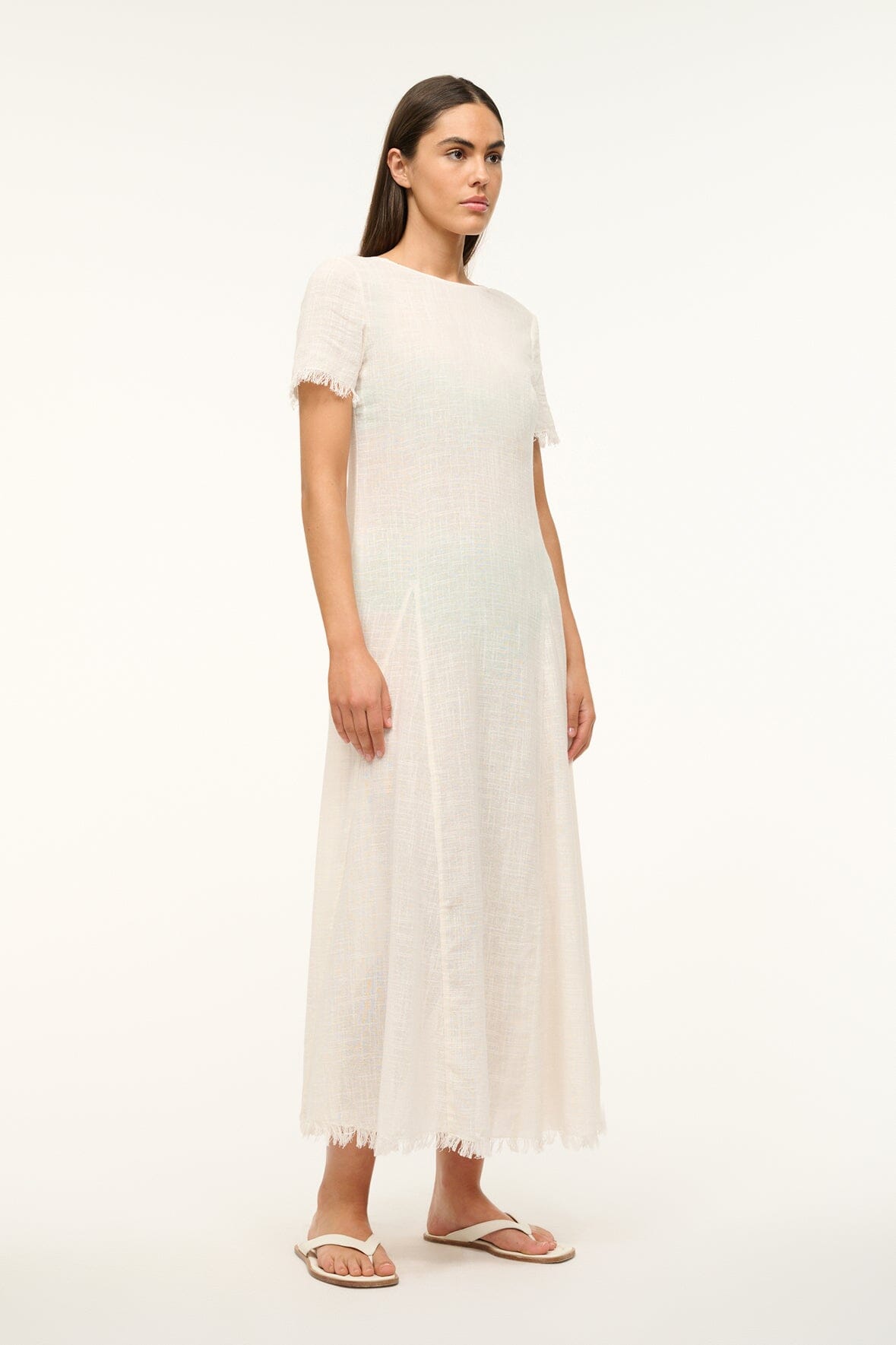 LE HAVRE COVERUP DRESS BUTTERCREAM