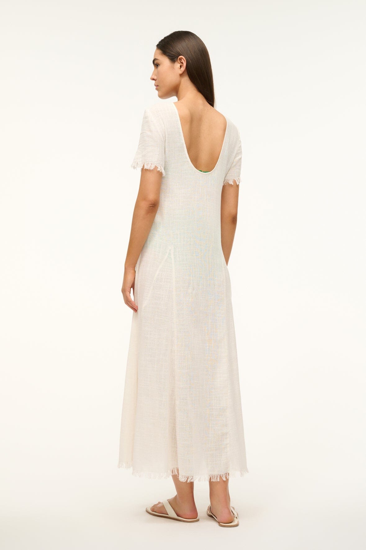 LE HAVRE COVERUP DRESS BUTTERCREAM