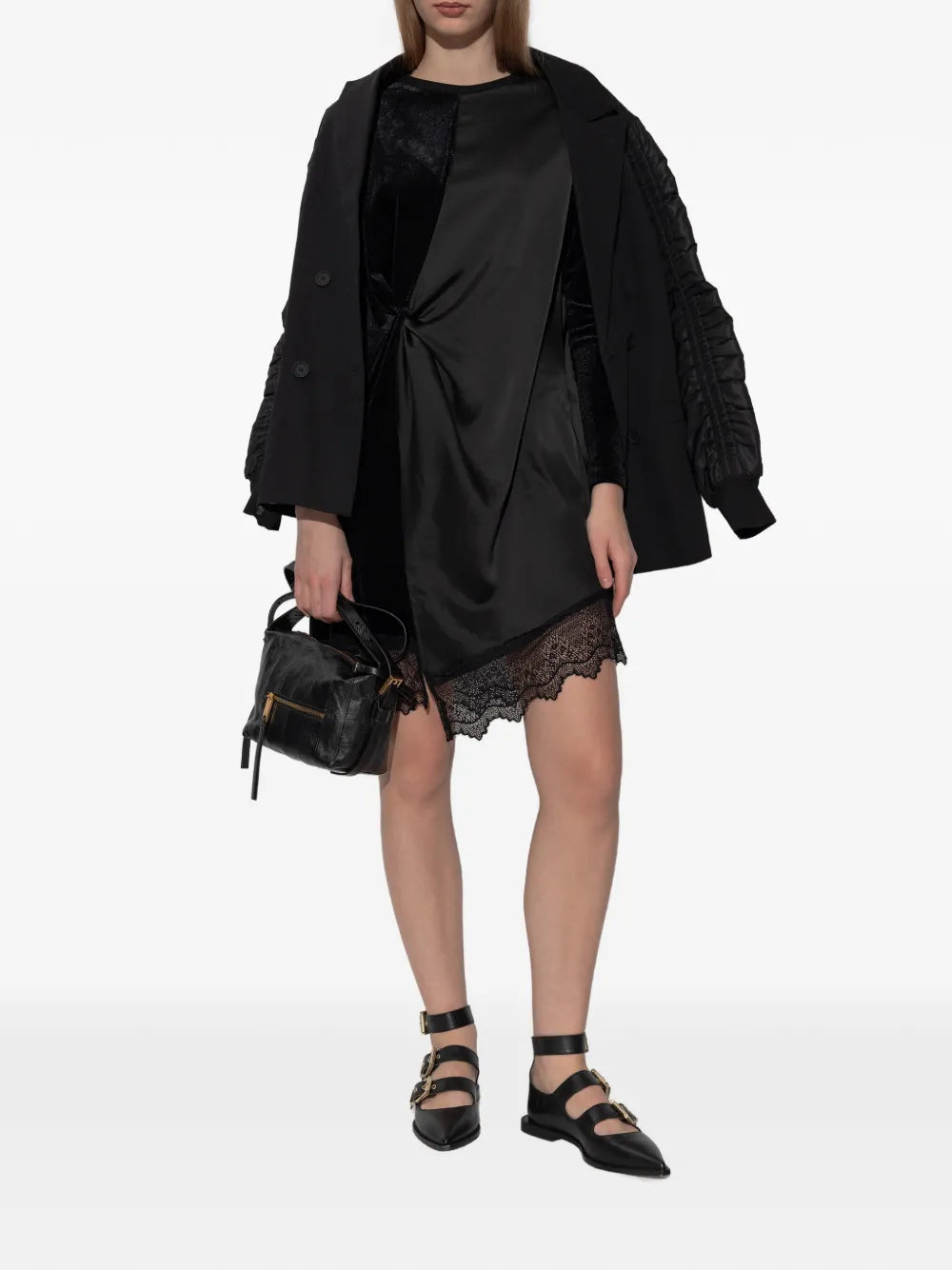 Lana lace knot dress