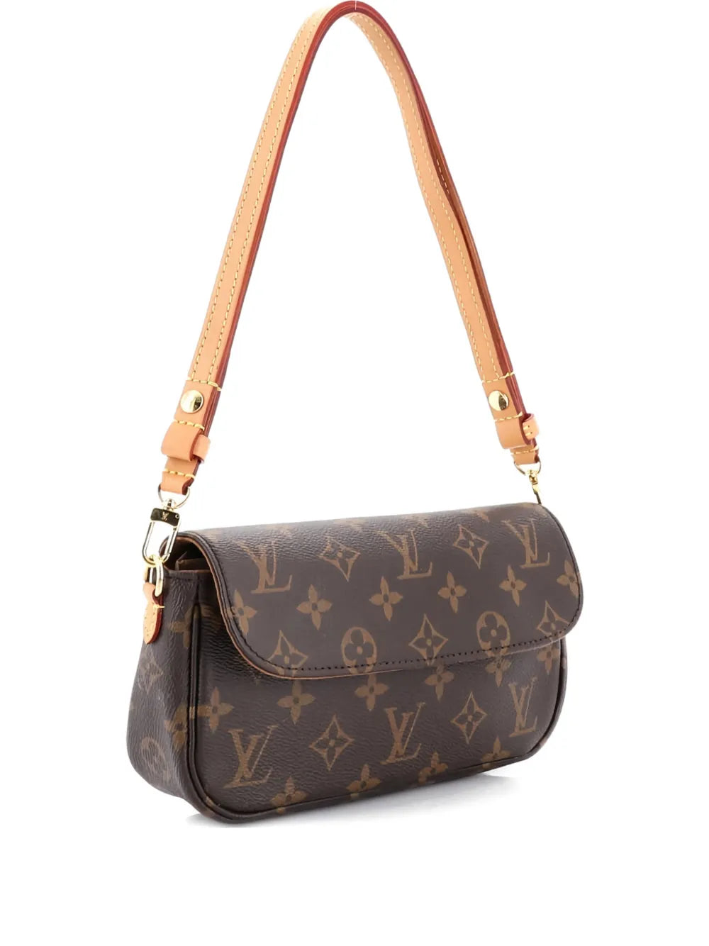 Ivy Wallet on Chain Monogram Canvas shoulder bag
