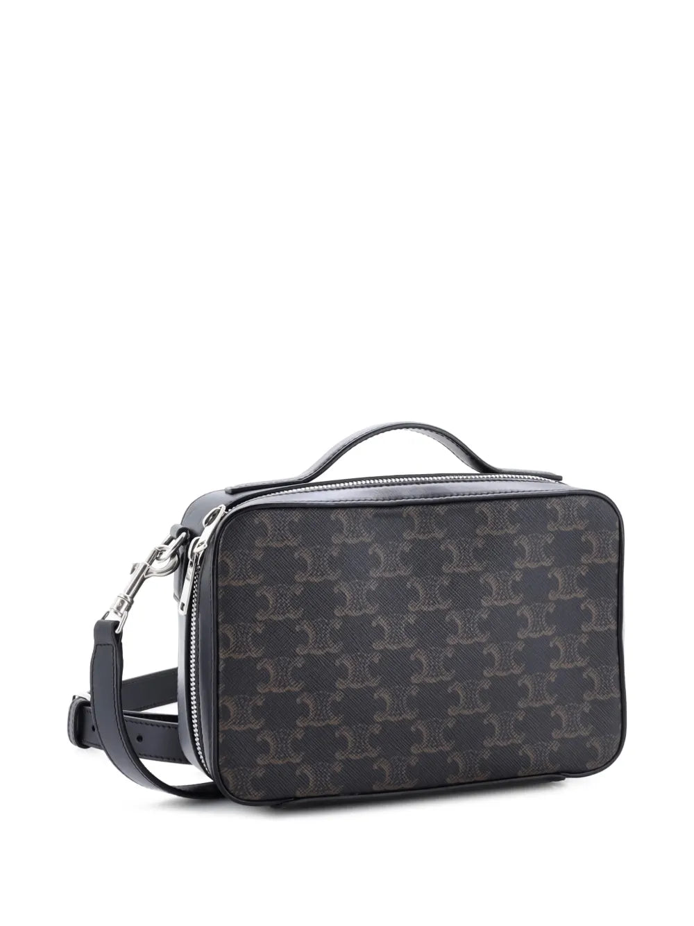 Messenger Box Bag Triomphe Coated Canvas crossbody bag