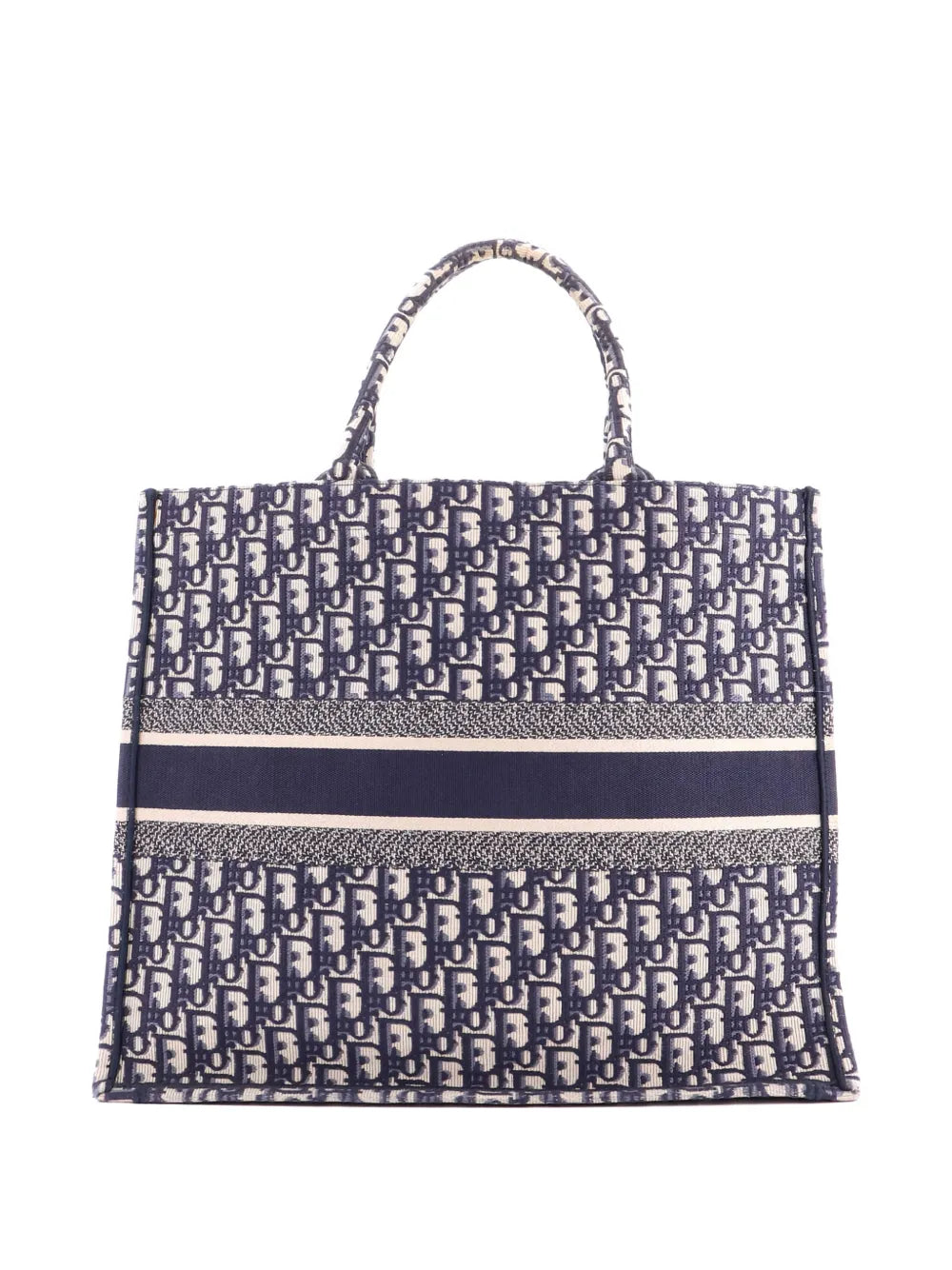Book Oblique Canvas Large tote bag