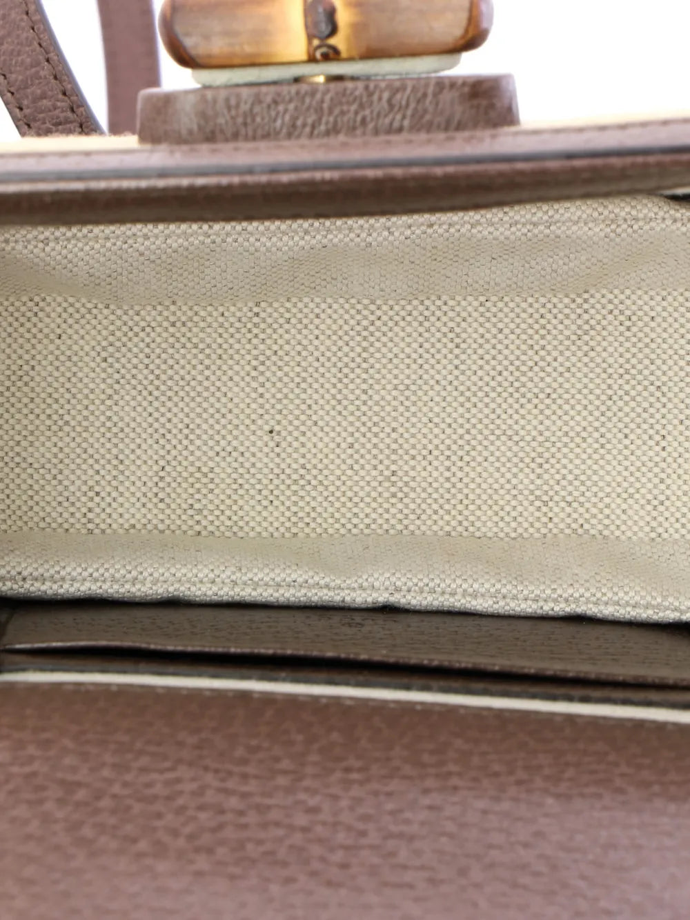 Bamboo 1947 Top Handle Bag Jumbo GG Canvas Mini crossbody bag