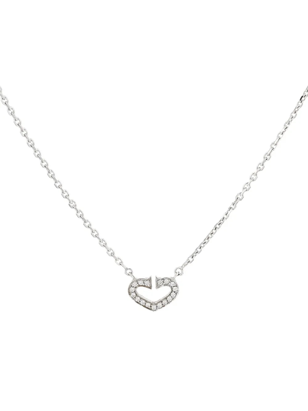 2010's diamond heart necklace