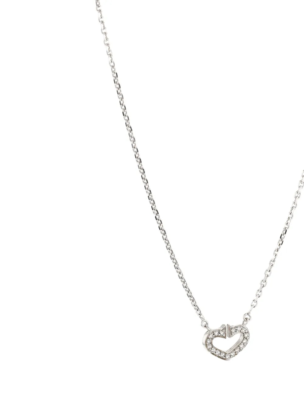 2010's diamond heart necklace