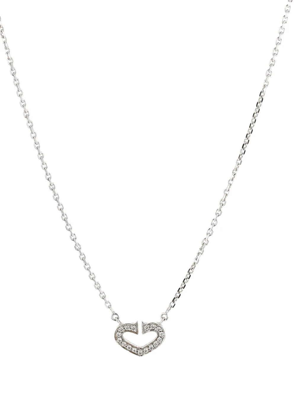 2010's diamond heart necklace