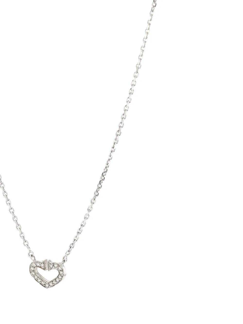 2010's diamond heart necklace