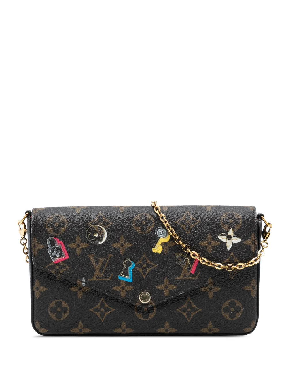 2018 Monogram Love Lock Pochette Felicie crossbody bag
