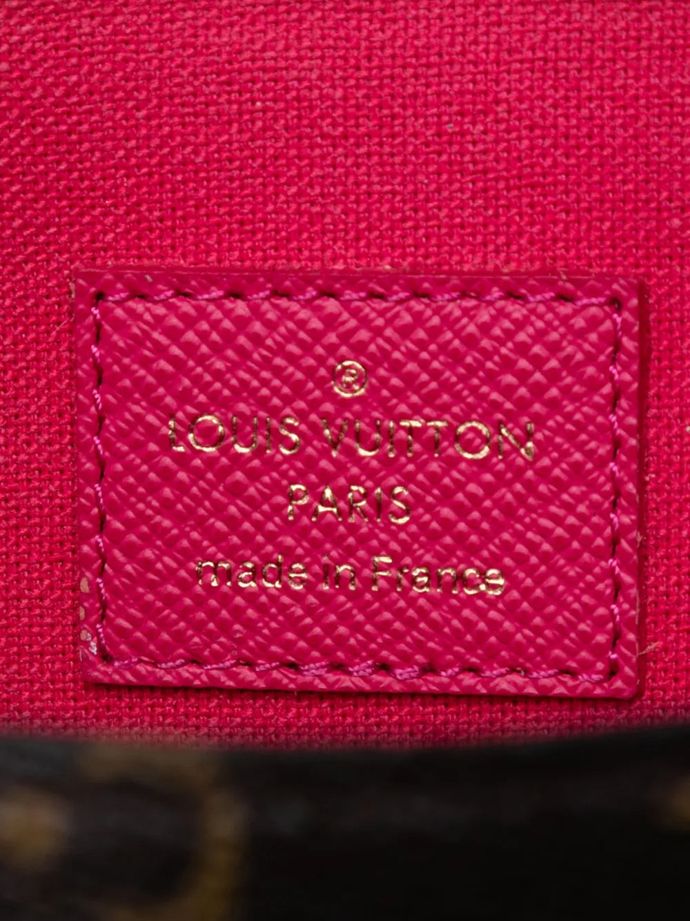 2018 Monogram Love Lock Pochette Felicie crossbody bag