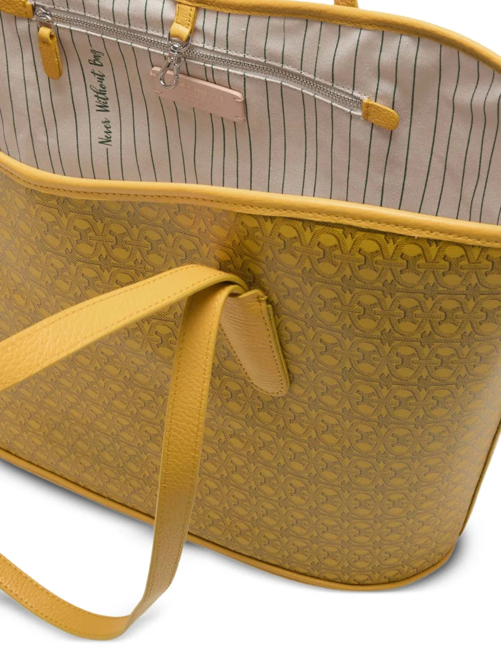 Never Without monogram tote bag