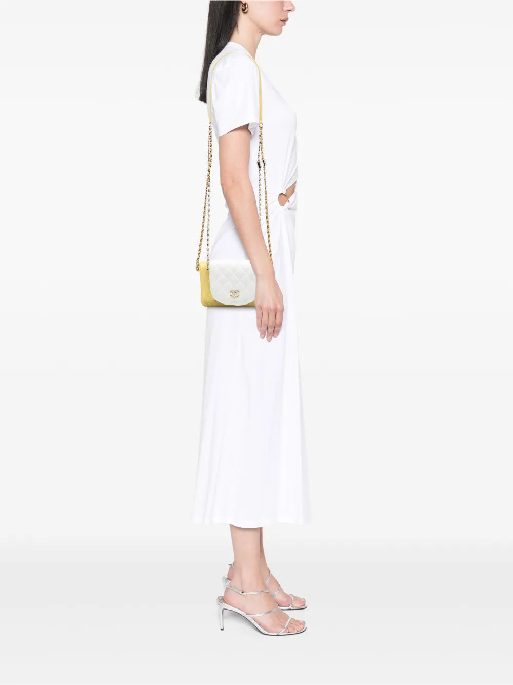 2019 CC Quilted Lambskin Side Packs Flap crossbody bag