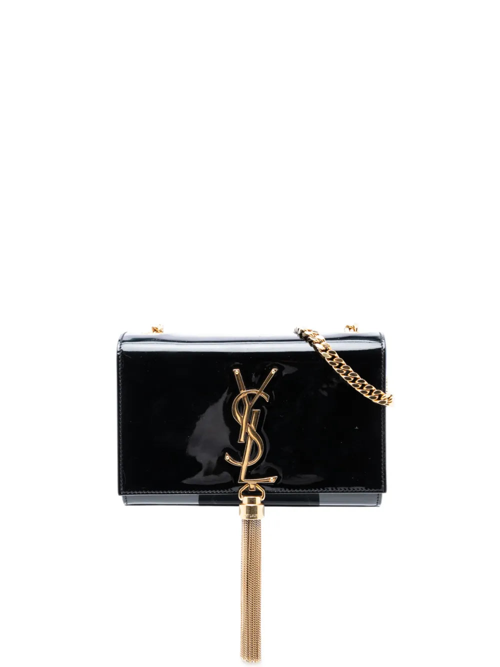 2014 Small Patent Monogram Kate Tassel crossbody bag