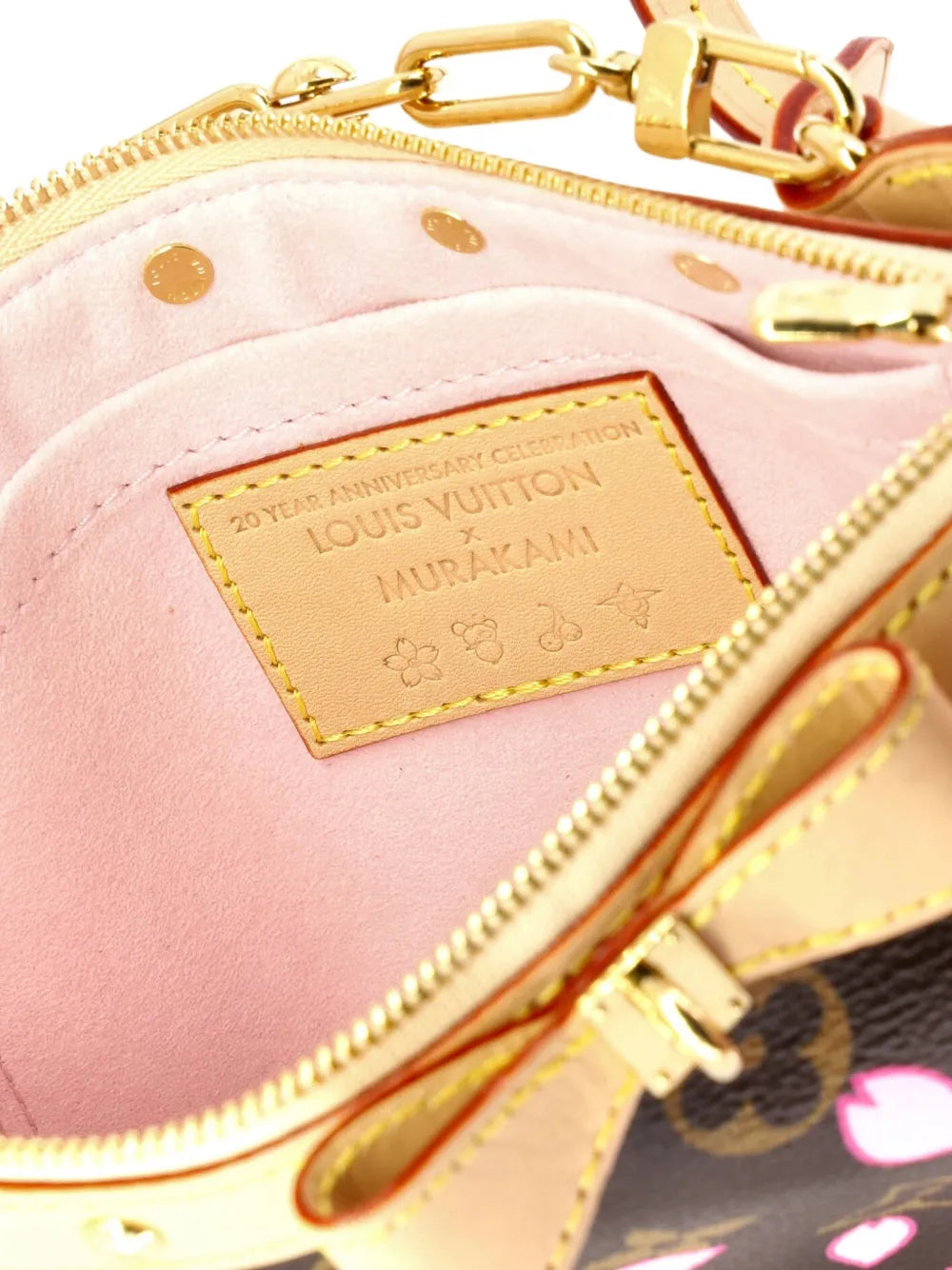 x Takashi Murakami Pochette Accessoires NM Limited Edition Cherry Blossom Monogram shoulder bag