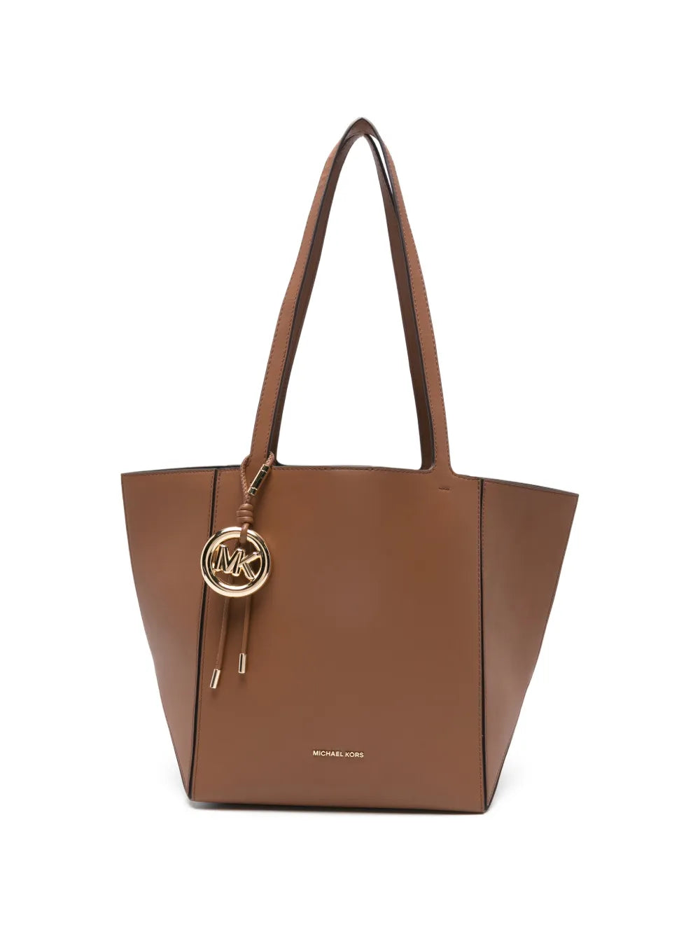 Jordi logo-pendant tote bag