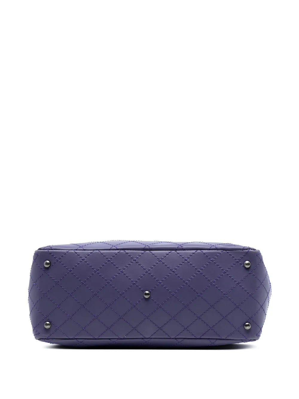 2014-2015 Medium CC Quilted Calfskin Pocket Tote satchel