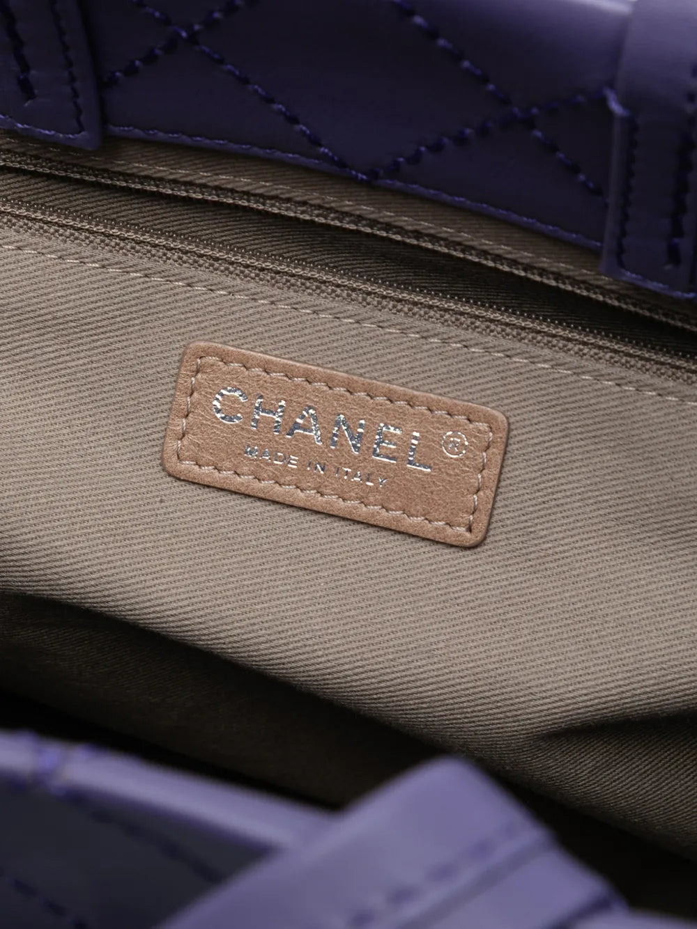 2014-2015 Medium CC Quilted Calfskin Pocket Tote satchel