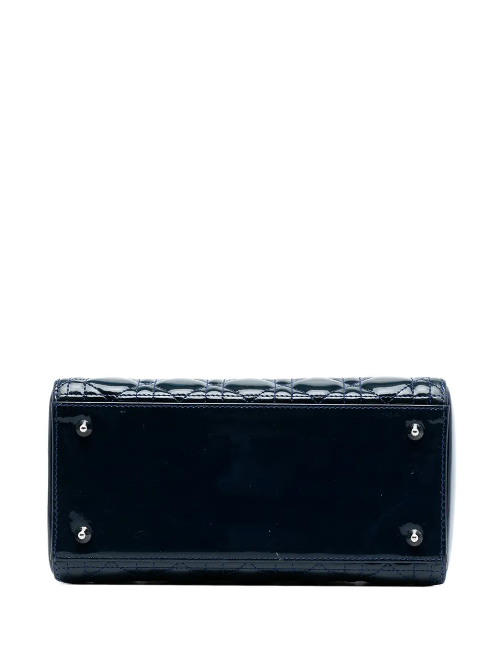 2013 Medium Patent Cannage Lady Dior satchel