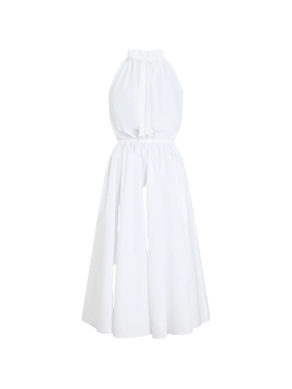 halterneck maxi dress