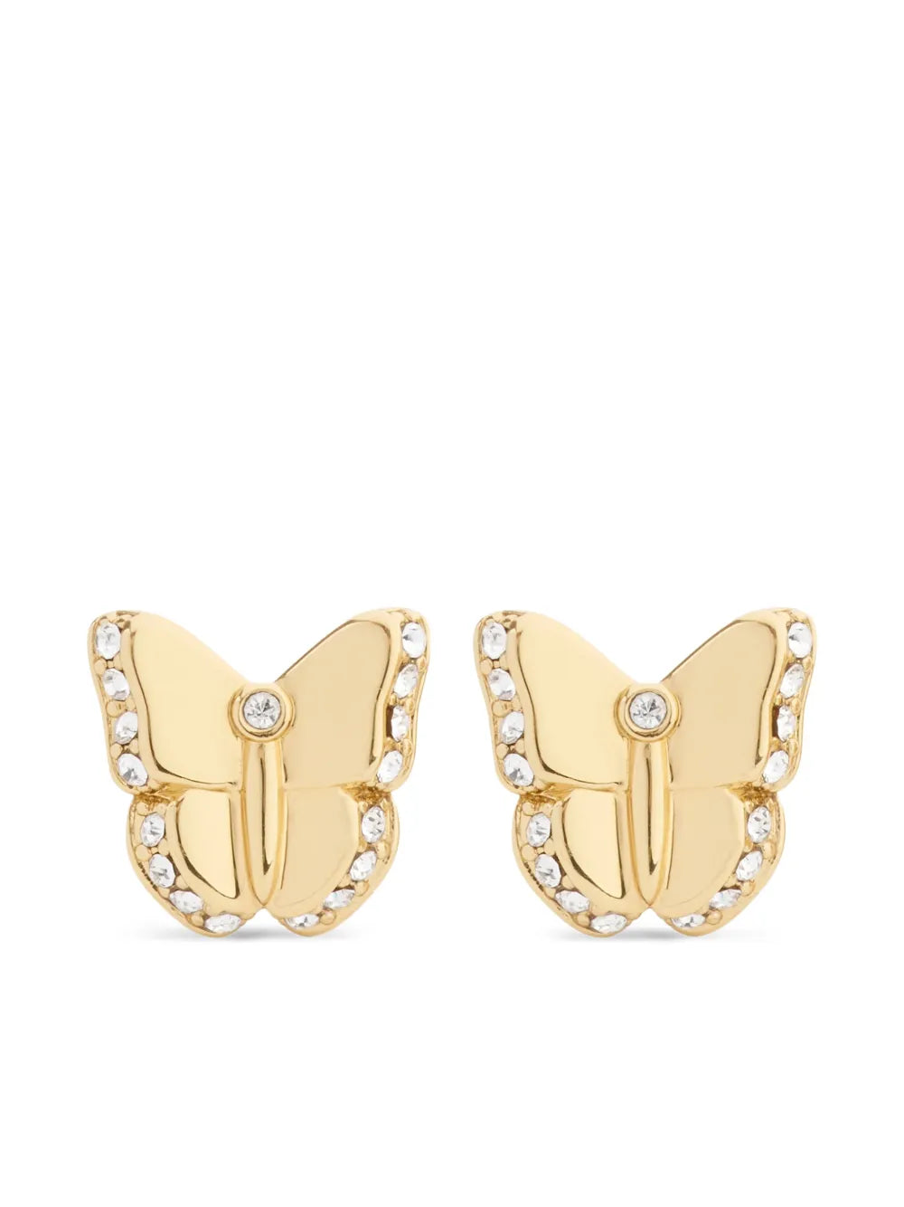 butterfly embellished earrings