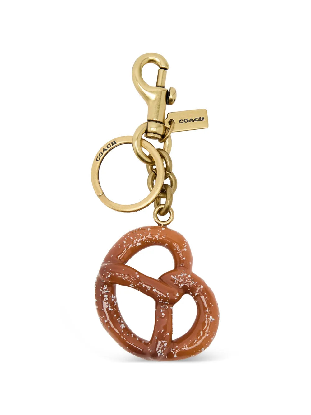 small Pretzel bag charm