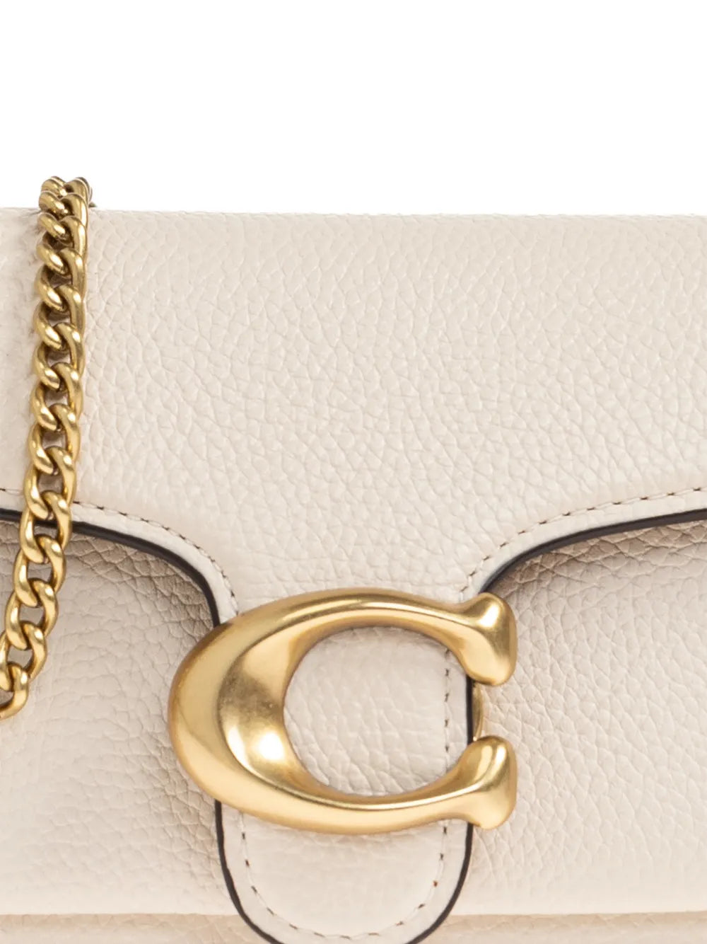 Tabby C-plaque detachable-chain crossbody bag