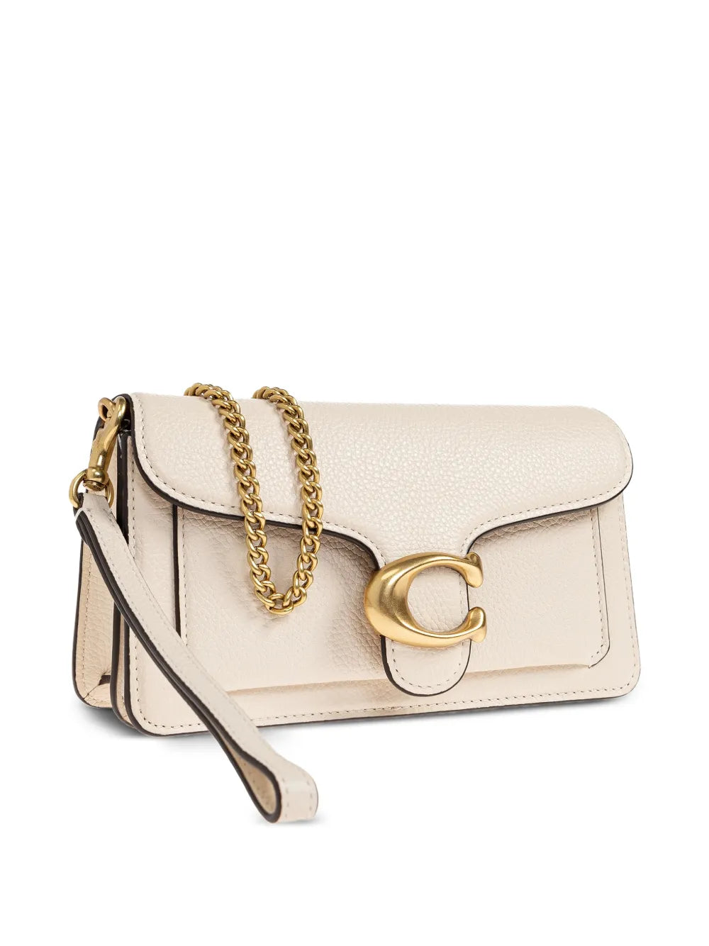 Tabby C-plaque detachable-chain crossbody bag