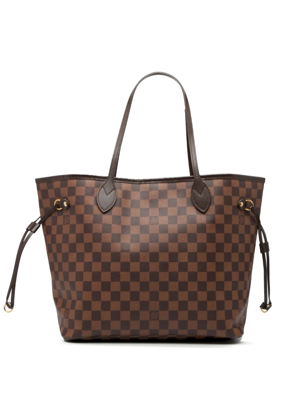 2015 Damier Ebene Neverfull MM tote bag