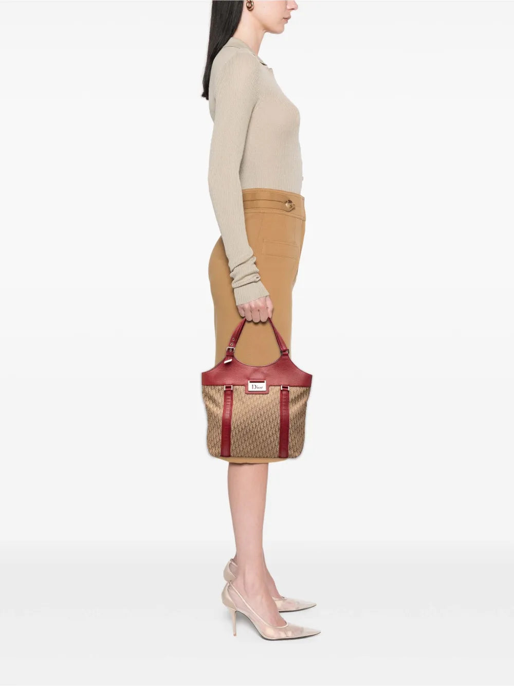 2005 Diorissimo Trotter Canvas Street Chic tote bag