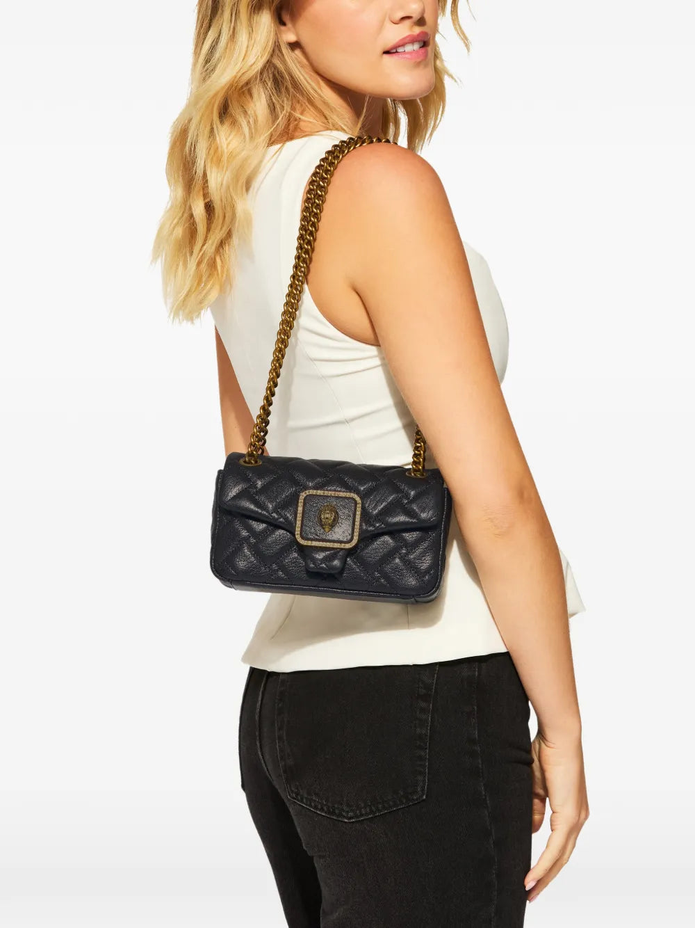 mini Pmlico quilted eagle shoulder bag