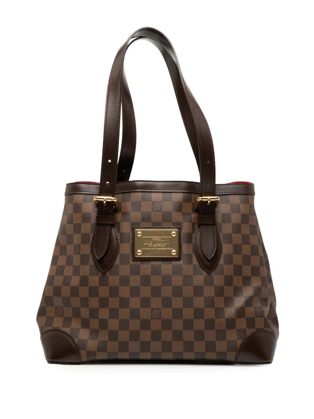 2007 Damier Ebene Hampstead MM tote bag