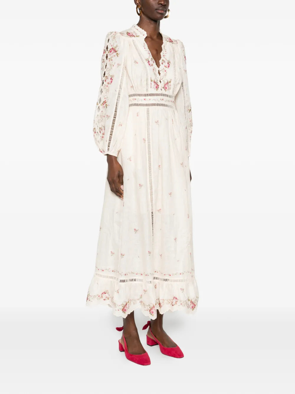Patience floral maxi dress