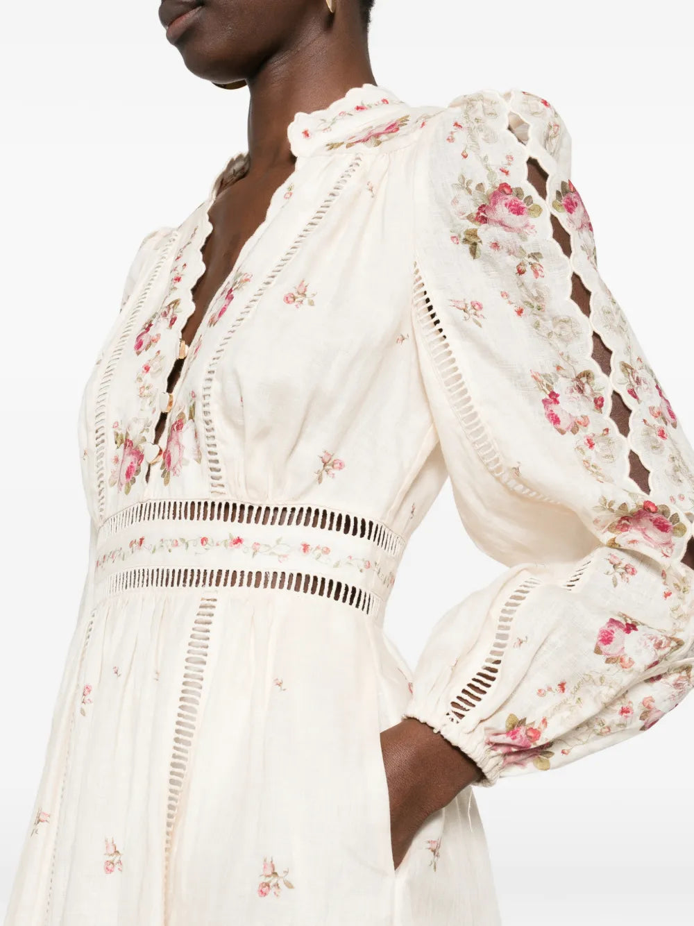 Patience floral maxi dress