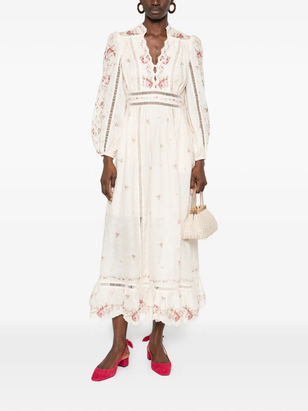 Patience floral maxi dress