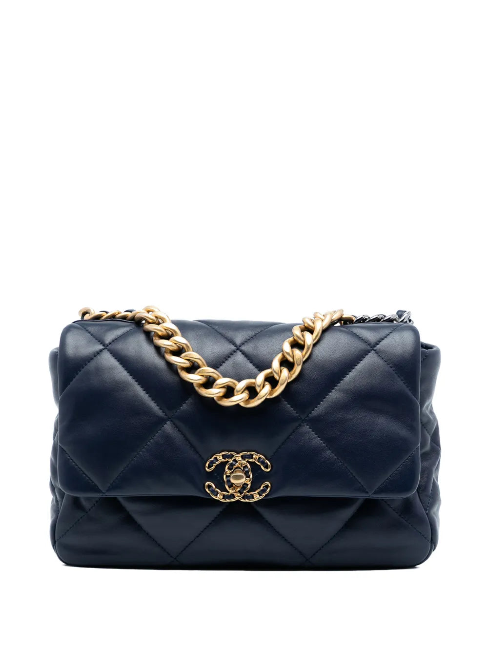 2021 Large Lambskin 19 Flap satchel