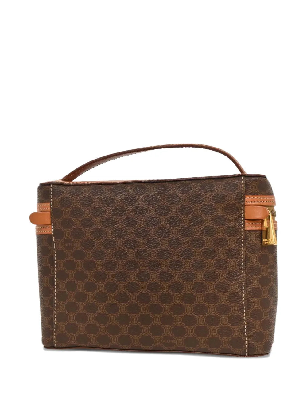1990-2000s macadam-pattern vanity bag