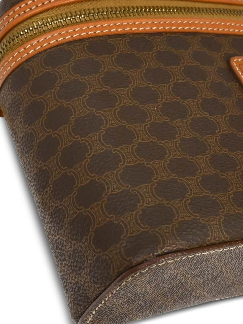 1990-2000s macadam-pattern vanity bag