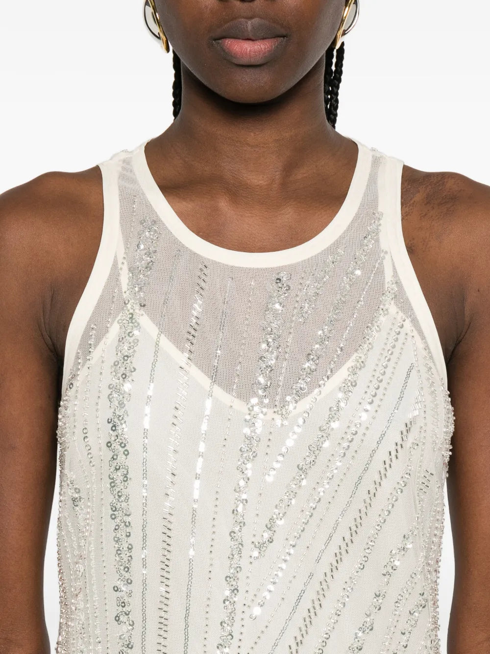 embroidered midi dress