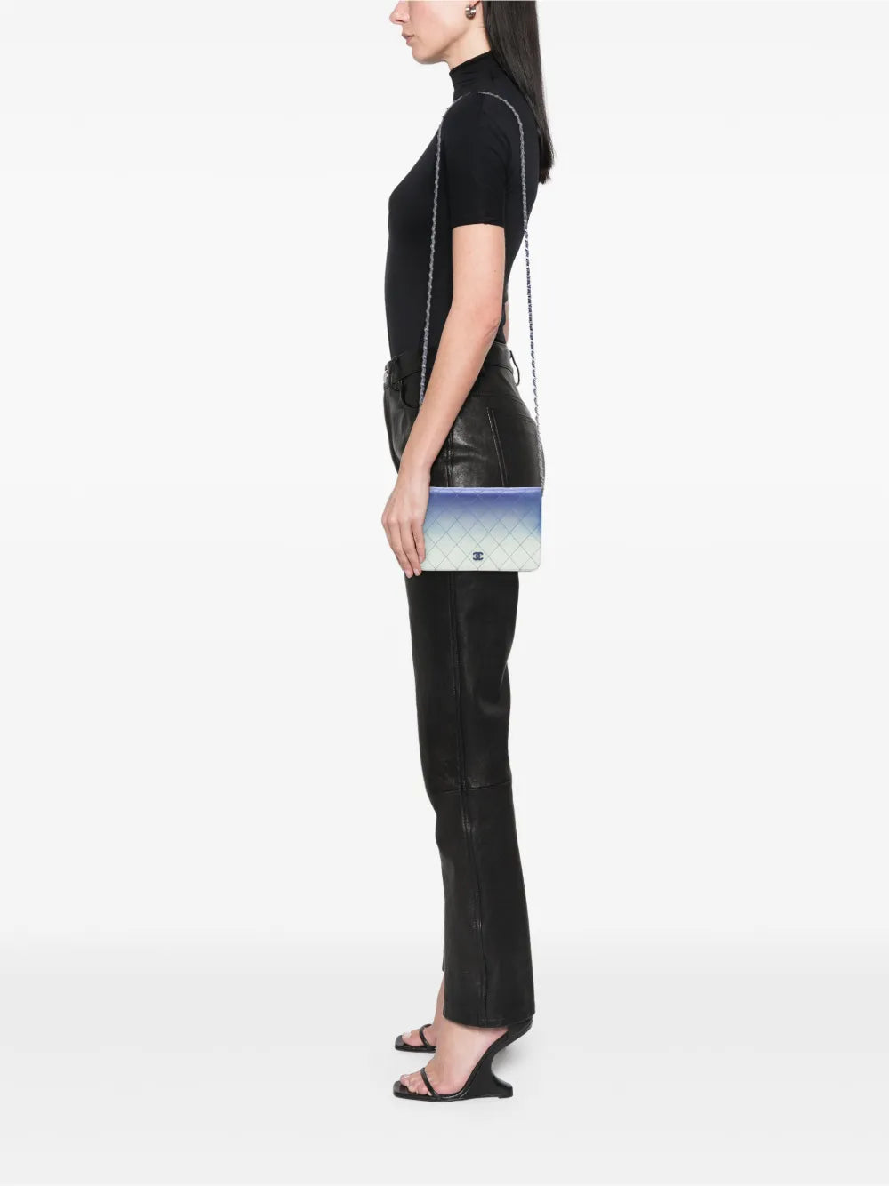 2015-2016 Ombre Lambskin Degrade Wallet On Chain crossbody bag
