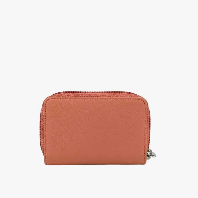 JS956 - CHANEL Pink Caviar Leather Zipped Coin Purse
