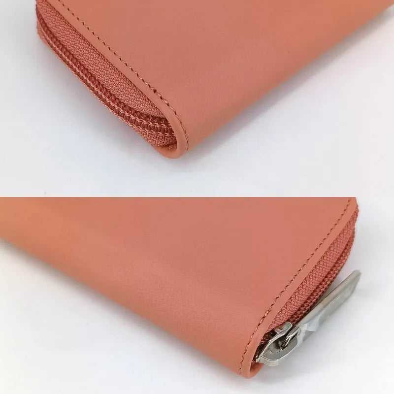 JS956 - CHANEL Pink Caviar Leather Zipped Coin Purse