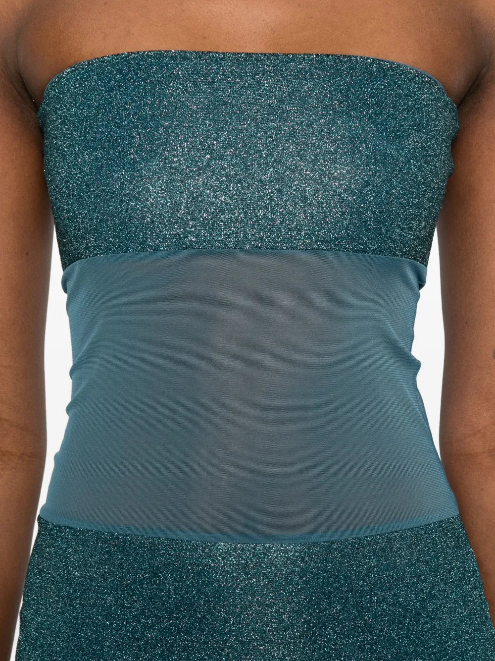 glitter panel dress