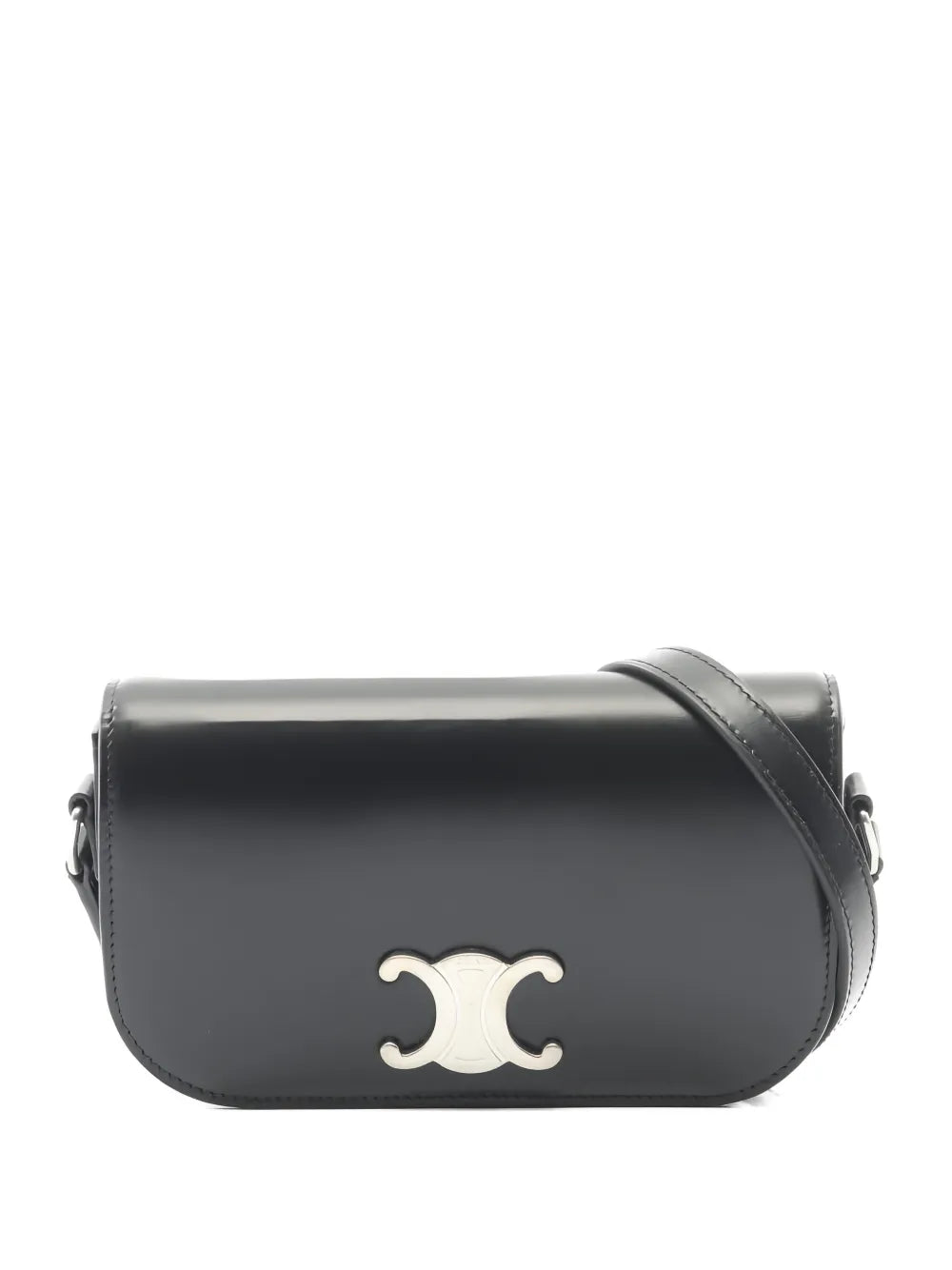 2020s Triomphe leather shoulder bag
