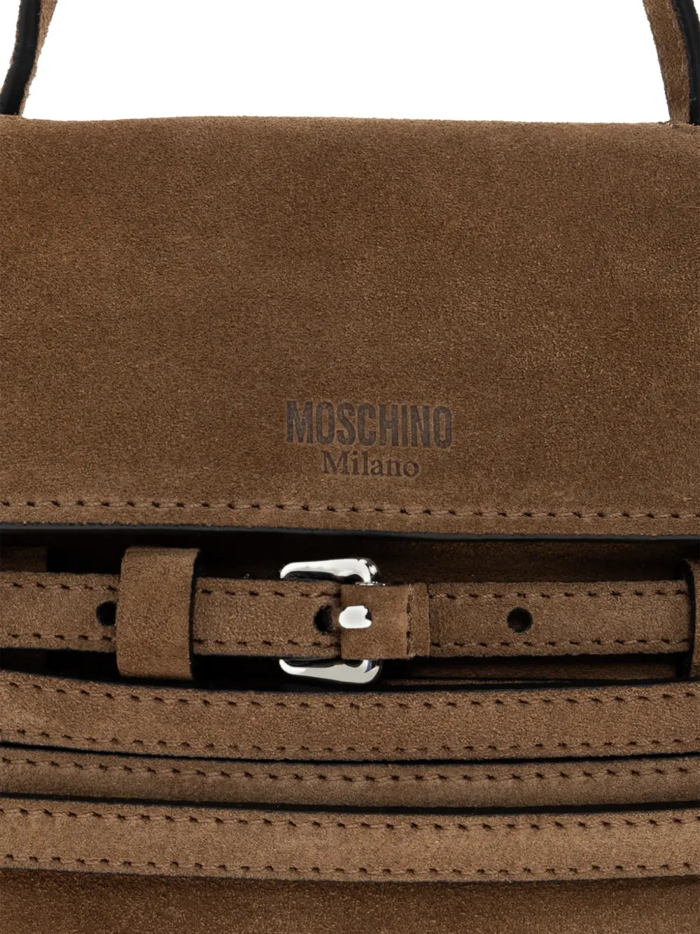 buckled top-handle tote bag