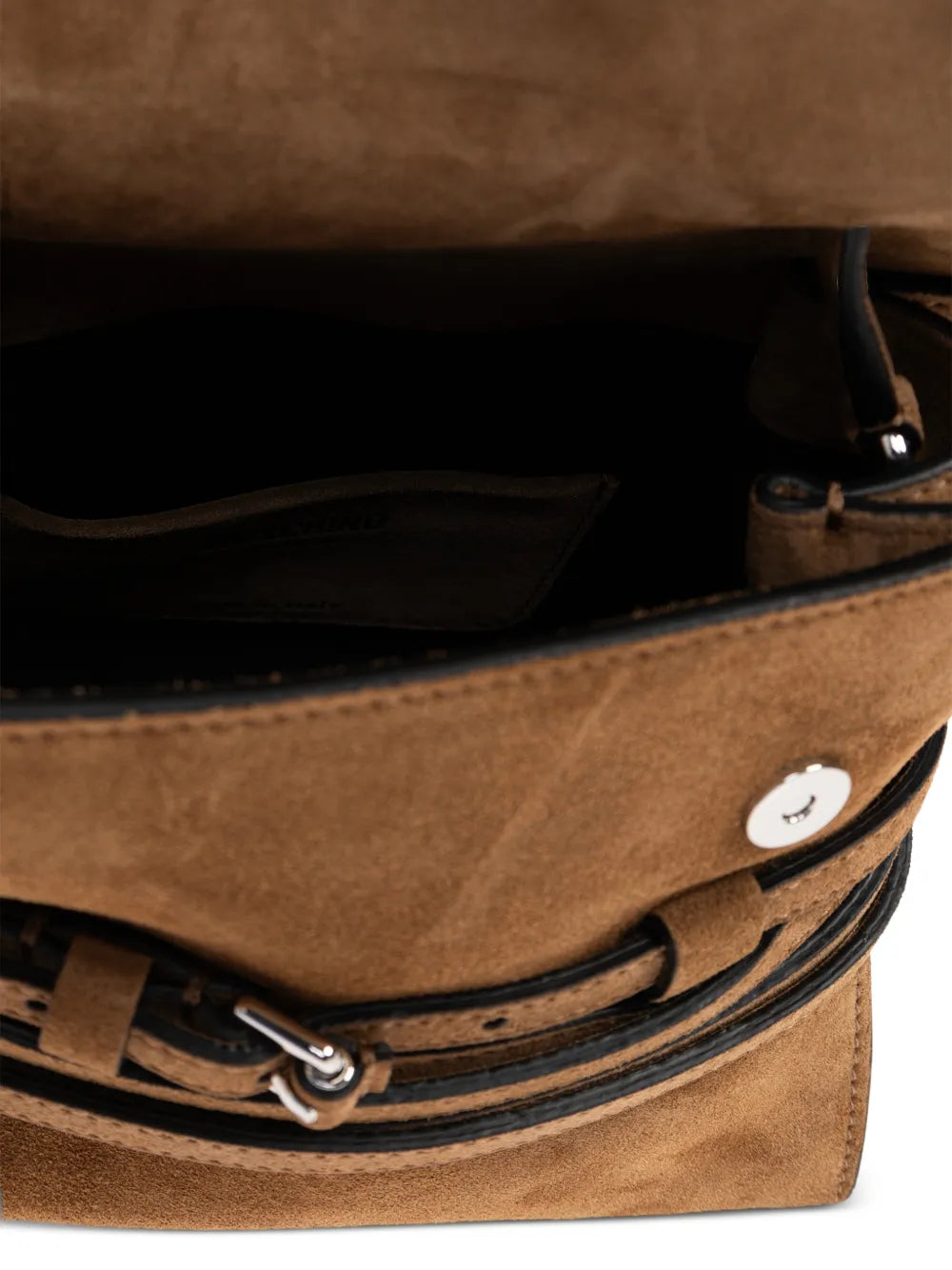 buckled top-handle tote bag