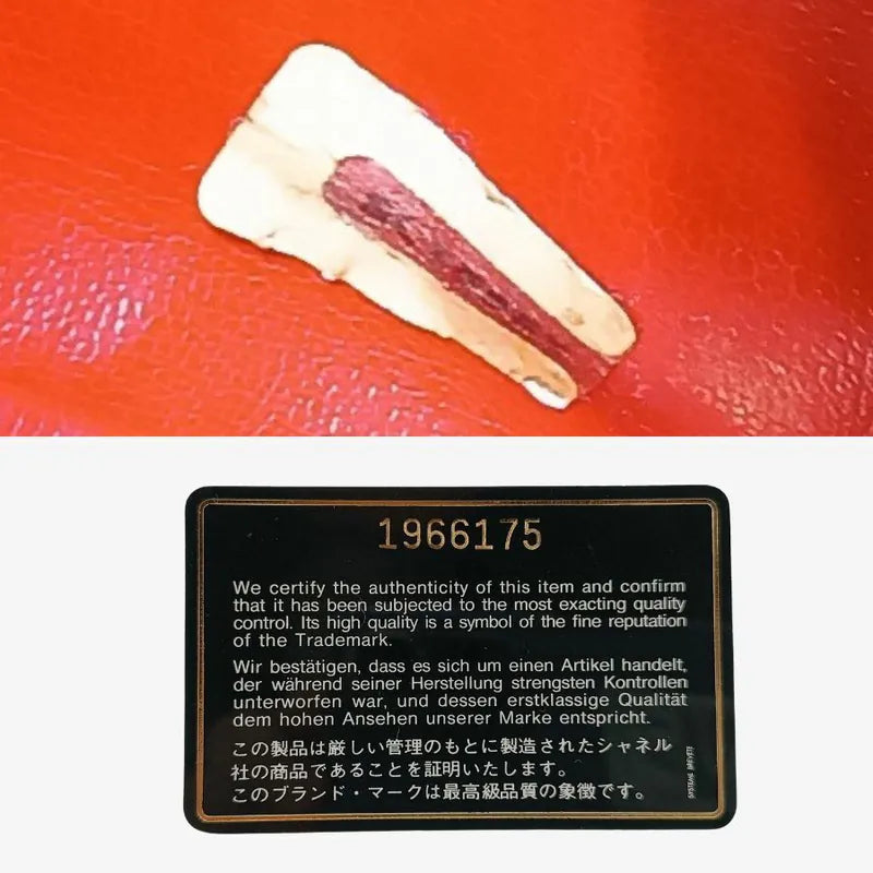 C464 - CHANEL Vintage Red Caviar Leather Bucket Bag