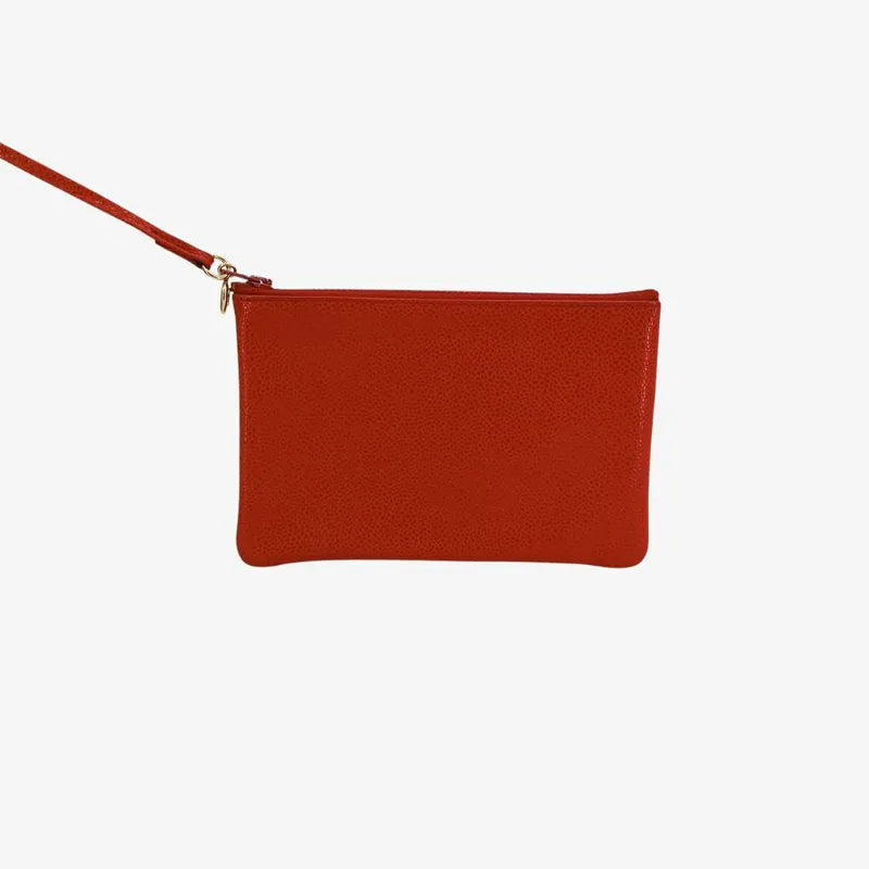 C464 - CHANEL Vintage Red Caviar Leather Bucket Bag