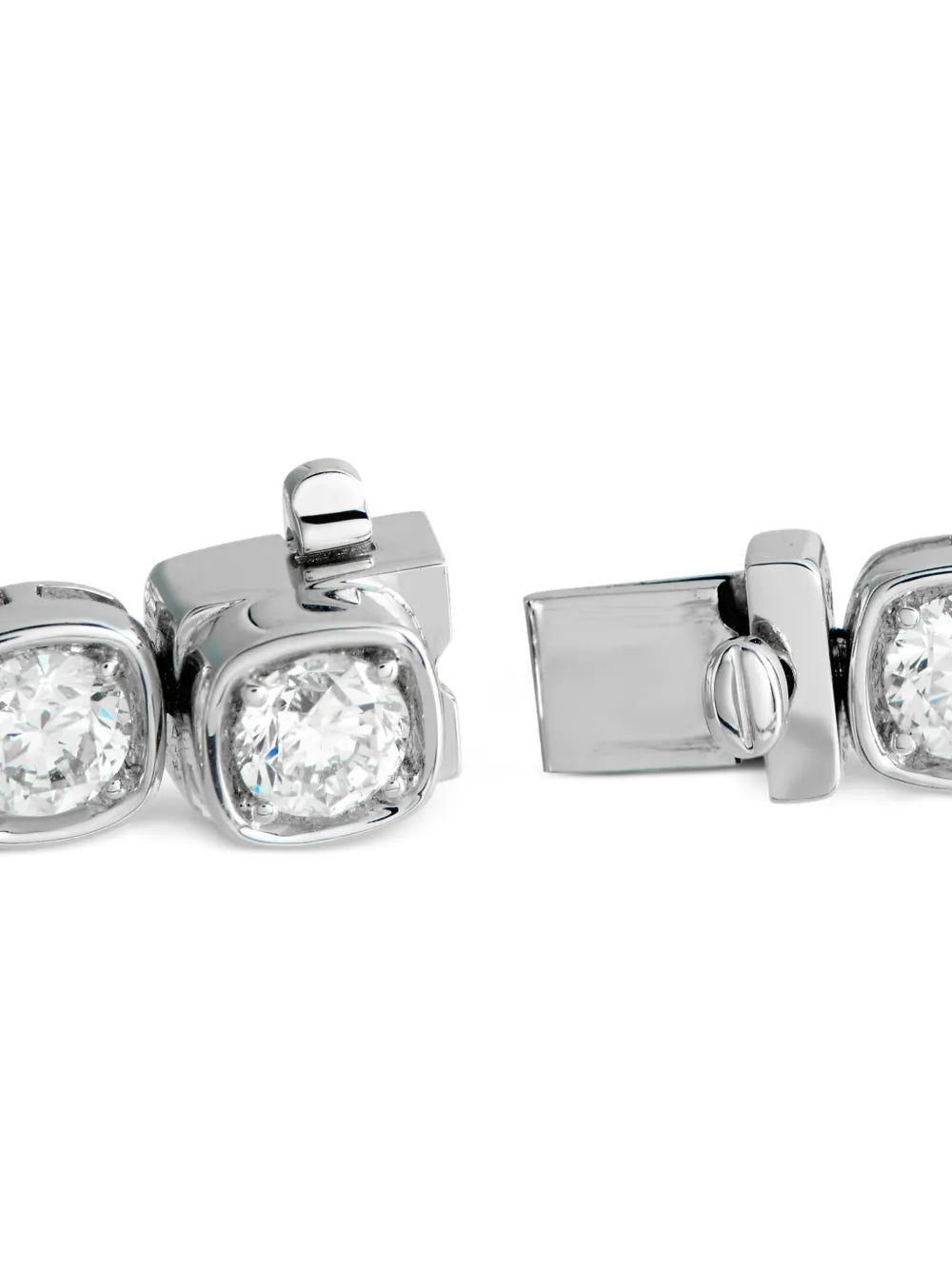 round-cut diamond bracelet