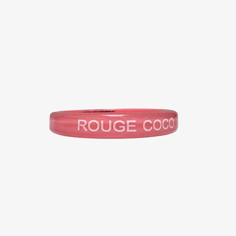 JW783 - CHANEL Pink Acrylic Rouge Coco Shine Bracelet