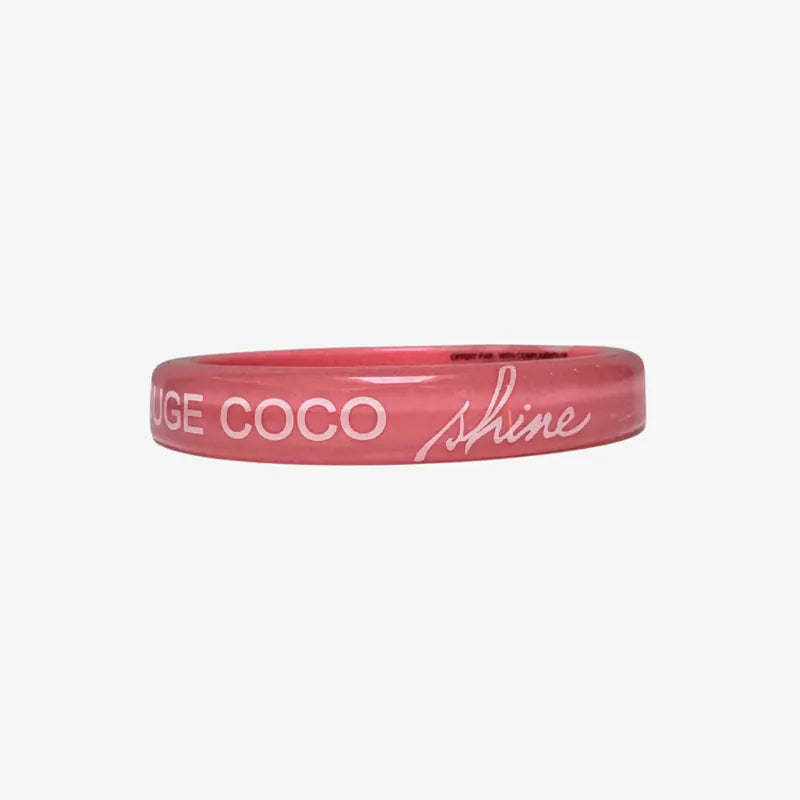 JW783 - CHANEL Pink Acrylic Rouge Coco Shine Bracelet