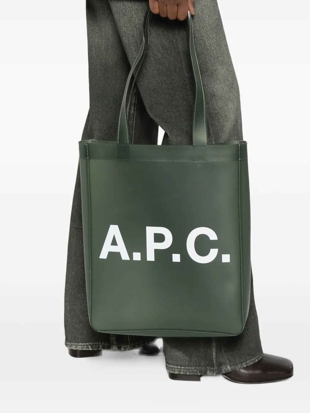 Lou logo-detail tote bag